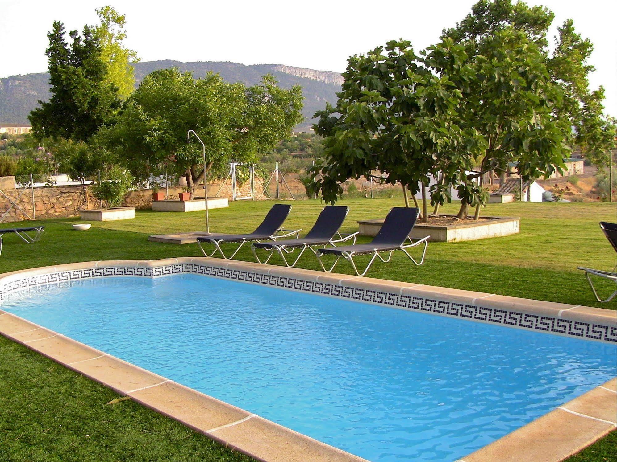 Hotel Rural Castillo De Biar Esterno foto